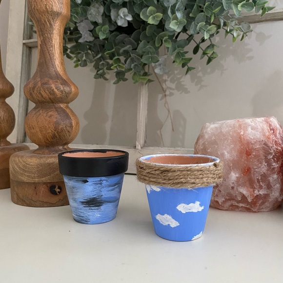 3/$25 Mini boho flower pot - Picture 4 of 4